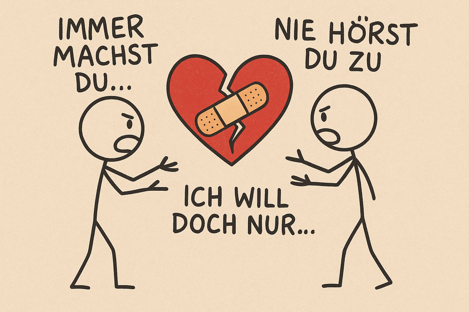 Warum wir ständig streiten